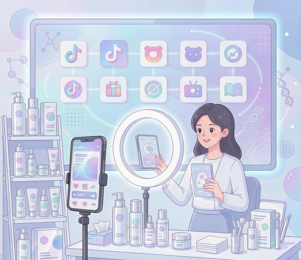 医美直播不必只守一个直播间,诺云直播把同一场推到几个平台