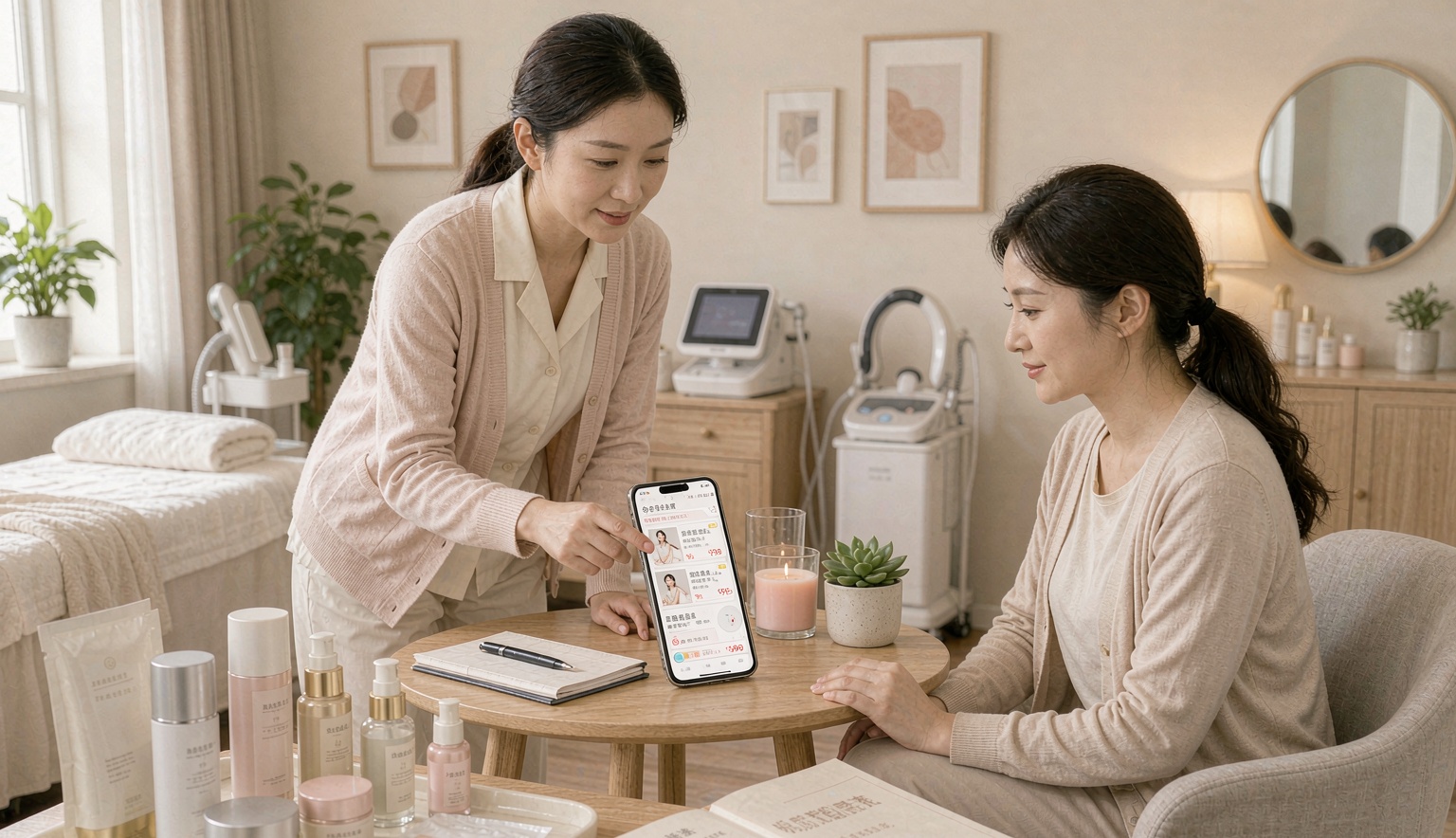 生美门店做双美转型，诺云直播把熟客一层层往医美带