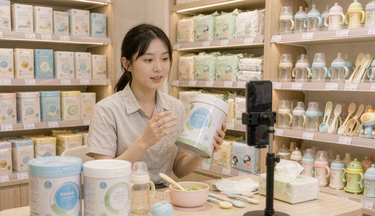 母婴门店的育儿问题答不完，诺云直播把顾问请进直播间