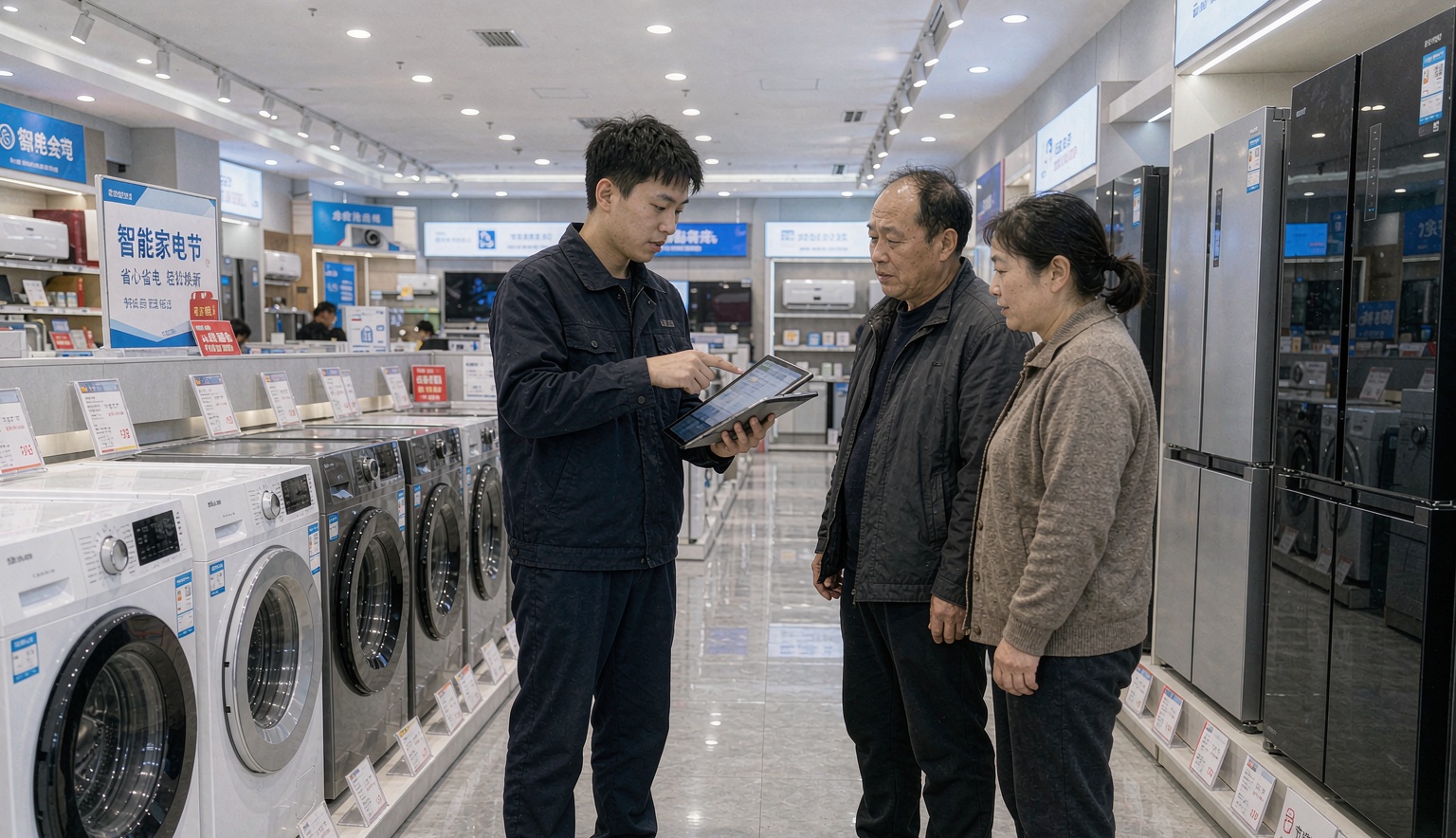 家电门店做以旧换新,诺云直播把旧机折价和上门时间排进直播间