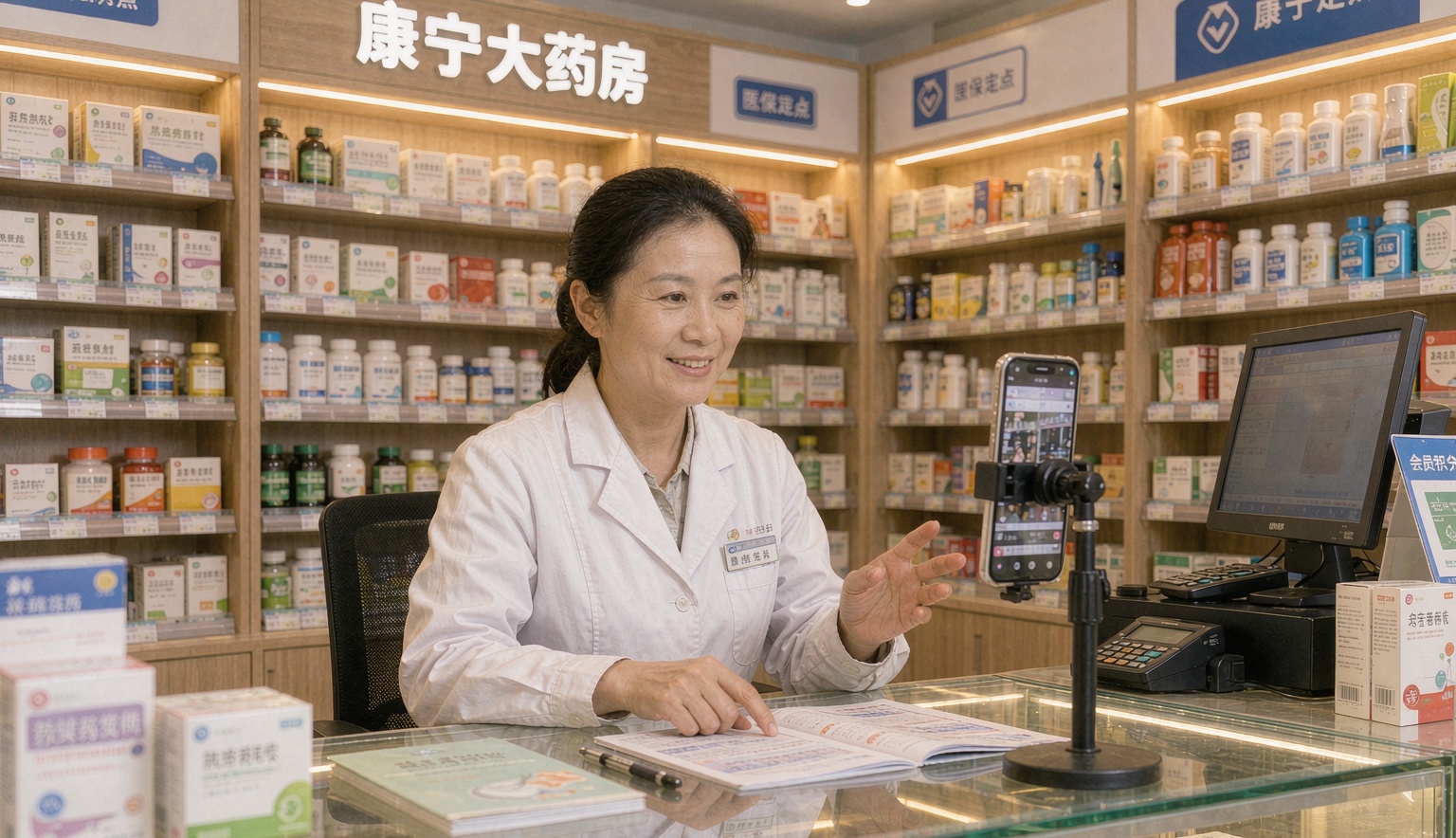 药店的慢病客群靠回访撑着,诺云直播把药师答疑排进直播间