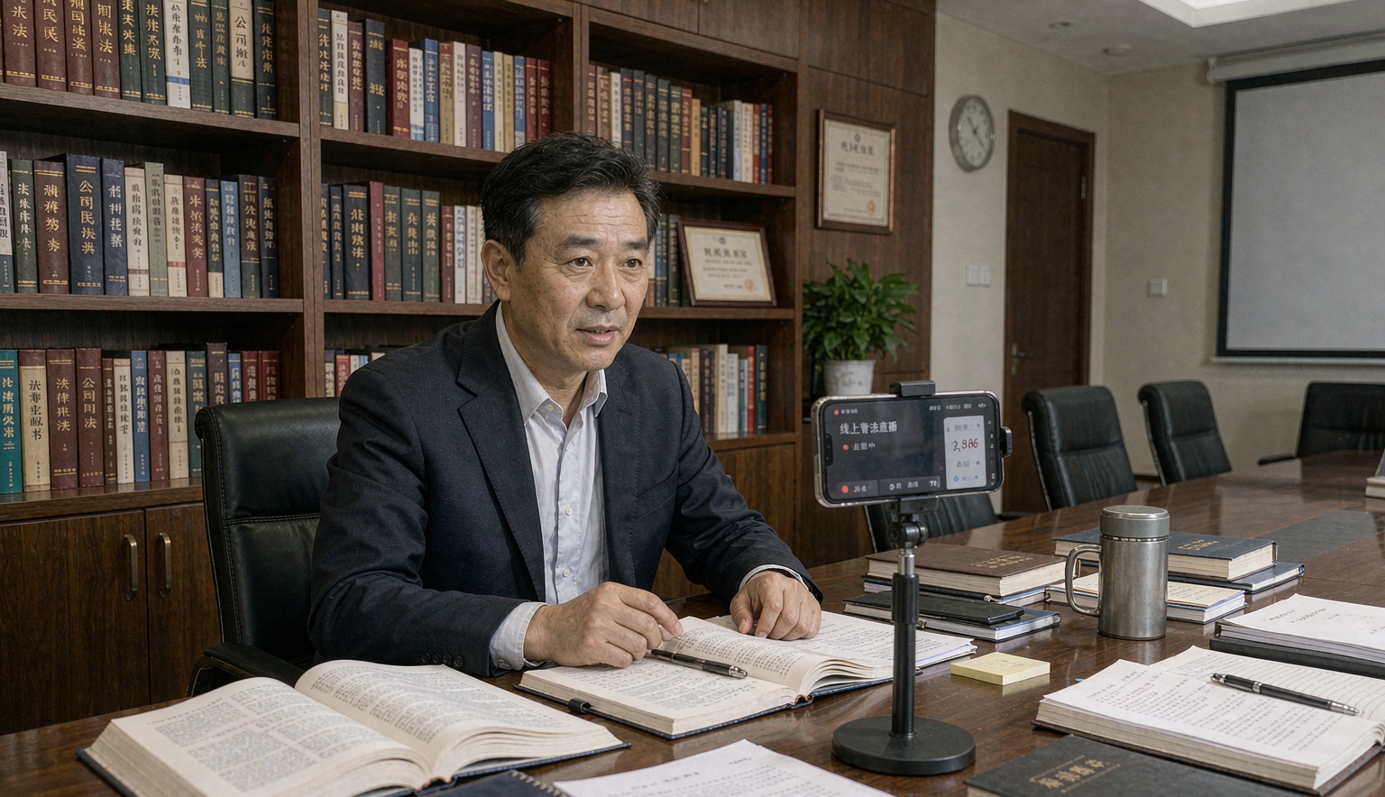 普法讲座办完就散,诺云直播把律所的咨询和回放接着用